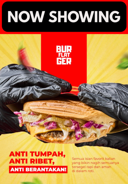 FLAT BURGER